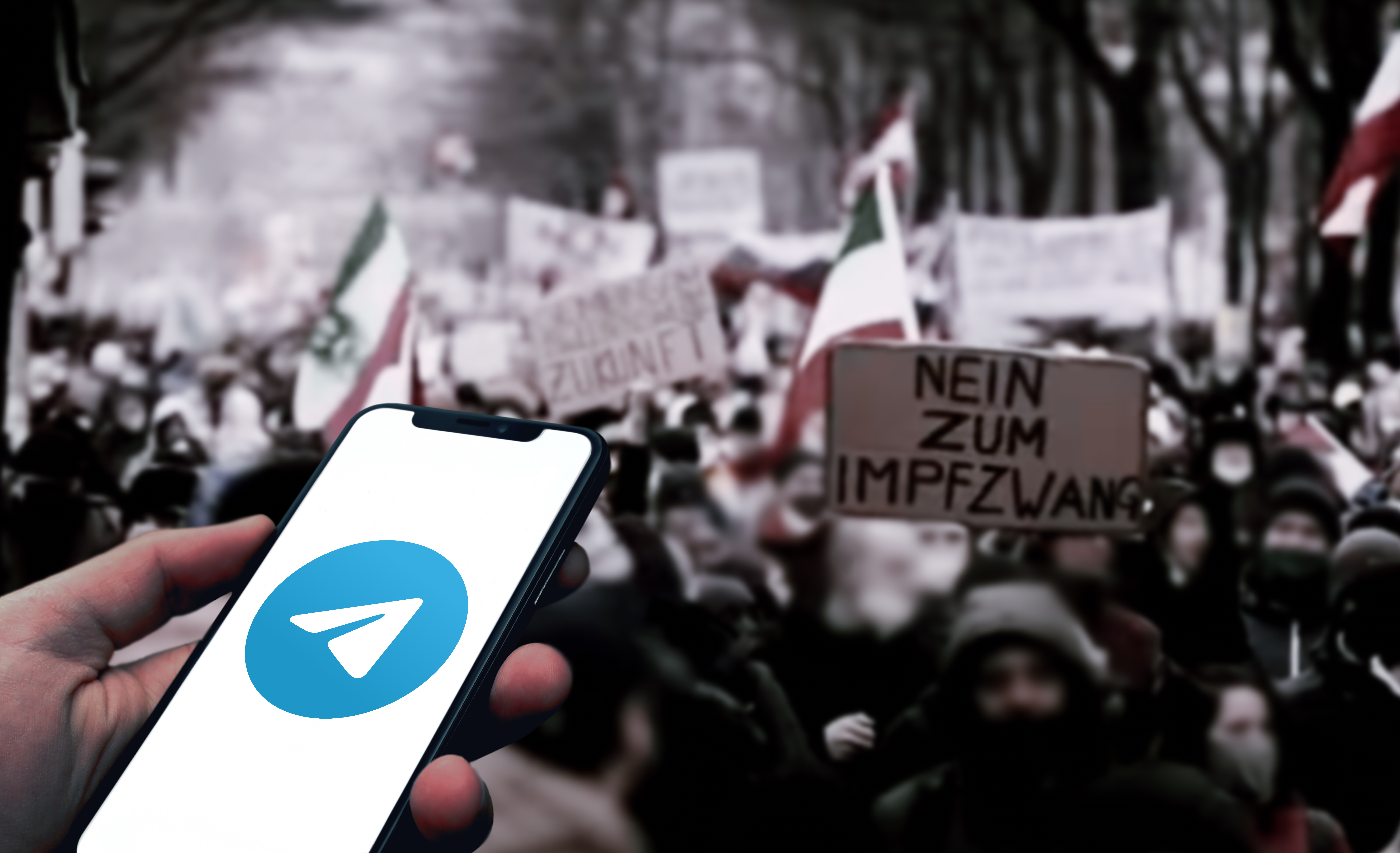 Ein TelegrammappERAME-REXERAME-REXERAME-Bild
