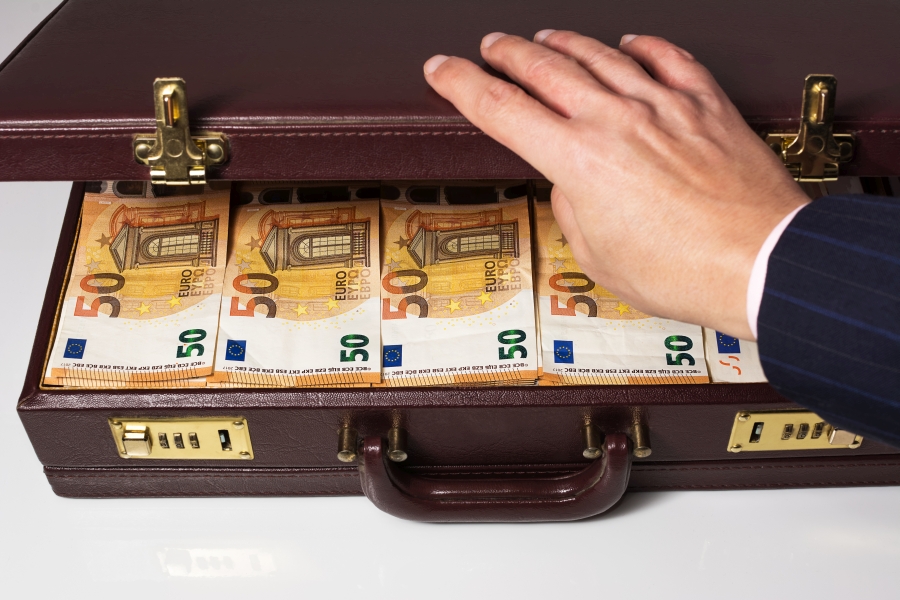 Koffer mit dem Geld