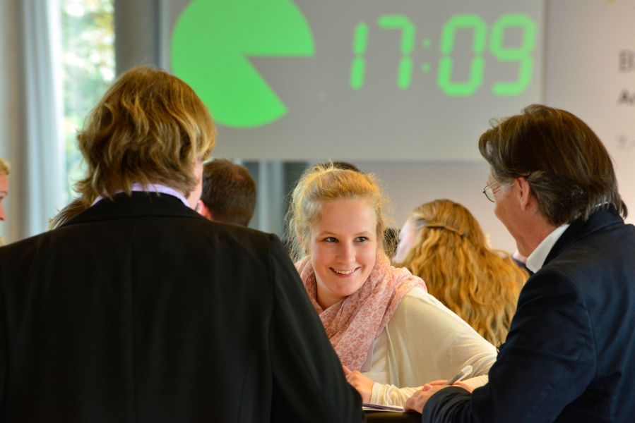 Speed-Dating beim 1. Treffen des Graduierten-Netzwerk "Zivile Sicherheit"