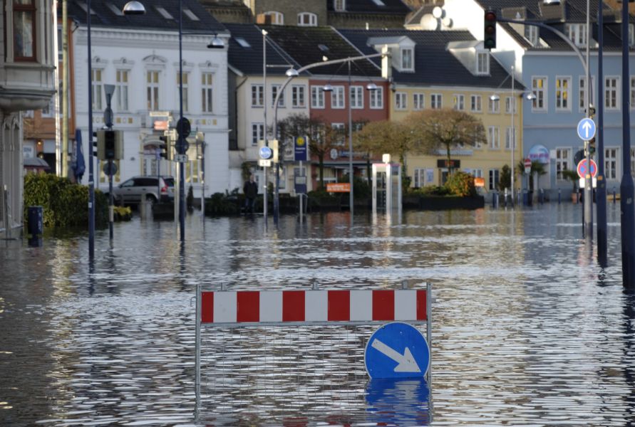 Lokale Überflutungen können immense Sachschäden verursachen.
