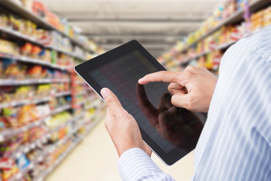 Blockchain Technologie zur Absicherung der Informationssysteme im Lebensmittehandel.