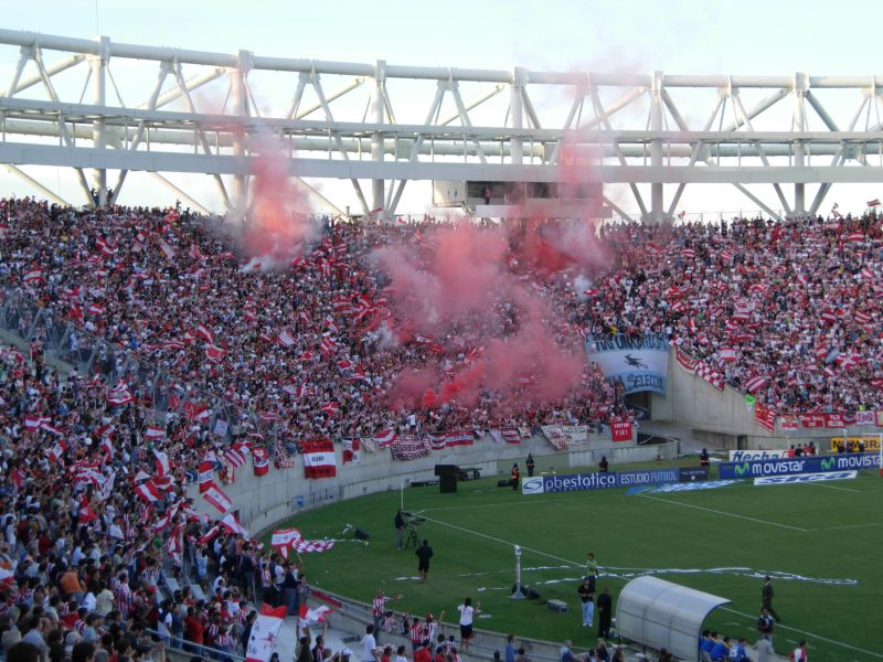Fans im Fußballstadion