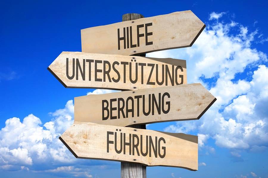Wegweiserschild