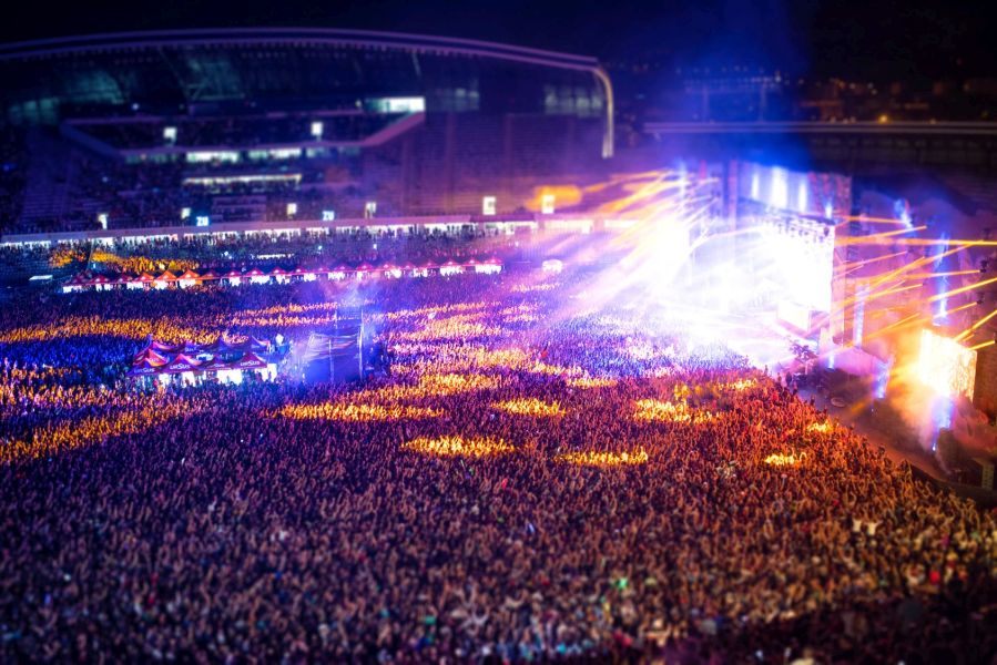 Großes Open-Air-Konzert