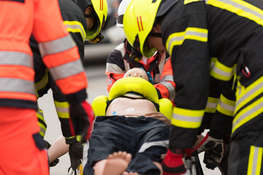 Feuerwehr Übung